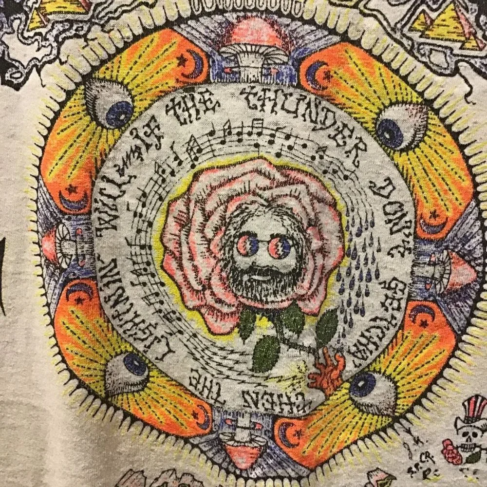 VTG 1990 Grateful Dead FOXBORO Shirt XL - Picture 2 of 10